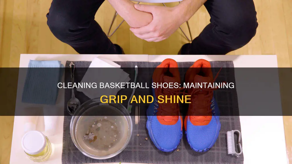 how to clean basketball shoes without losing grip
