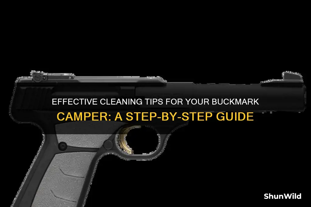 how to clean buckmark camper