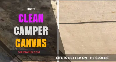 Effective Tips for Cleaning and Maintaining Your Camper Canvas