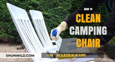 Easy Steps to Clean and Maintain Your Camping Chair