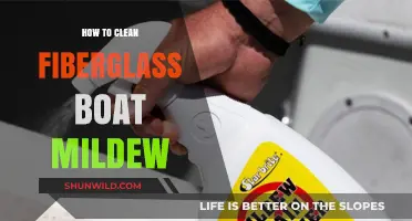 Eradicate Mildew: A Guide to Cleaning Fiberglass Boats