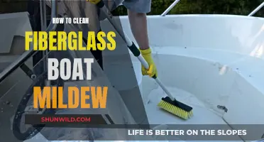 Effective Fiberglass Boat Mildew Cleaning and Maintenance