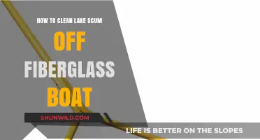 Fibreglass Boat Care: Removing Lake Scum Effortlessly