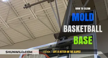 Cleaning Moldy Basketball Base: A Step-by-Step Guide