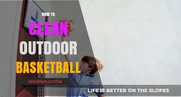 Cleaning Your Outdoor Basketball: A Step-by-Step Guide