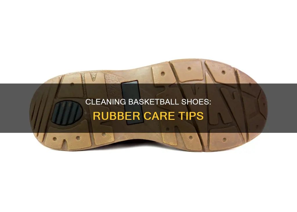 how to clean rubber on basketball shoes