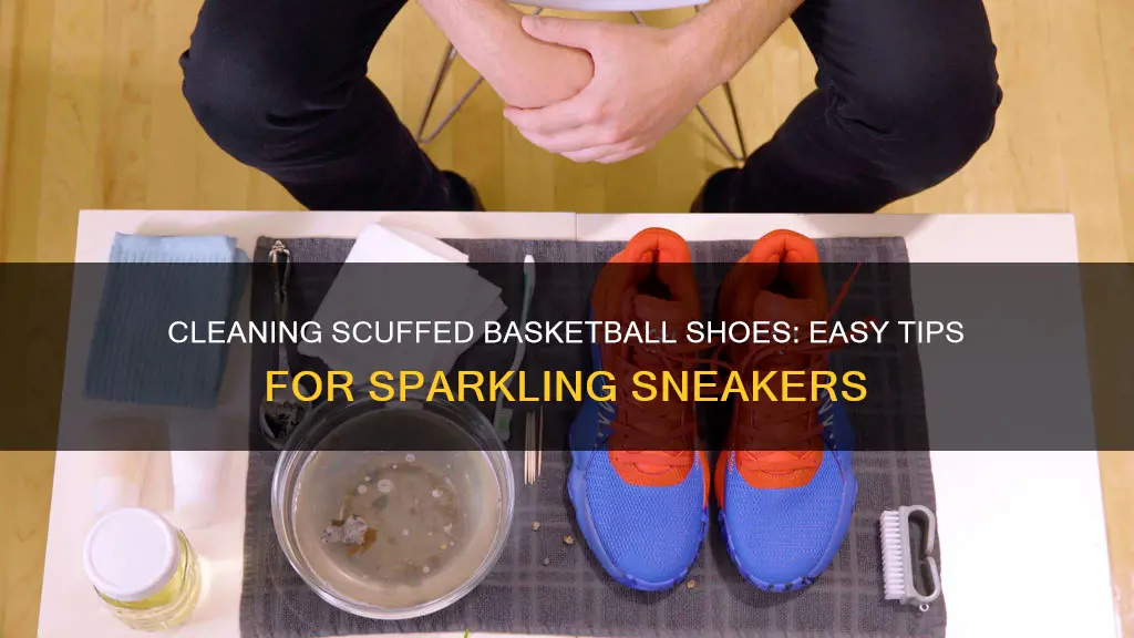 how to clean scuffs off basketball shoes