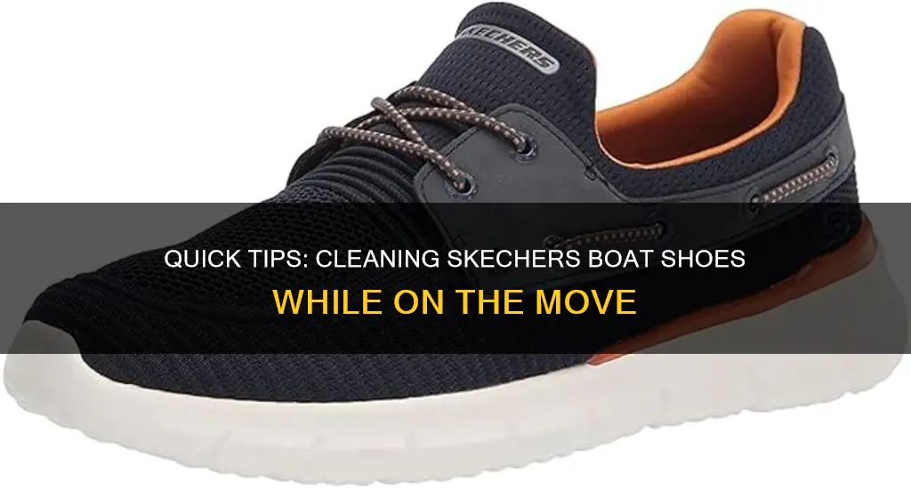 how to clean skechers on the go boat shoes