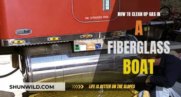 Cleaning Gas Spills in Fiberglass Boats: A Step-by-Step Guide