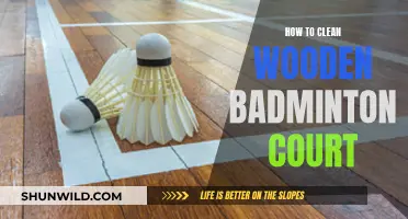 Cleaning Wooden Badminton Courts: Tips and Tricks