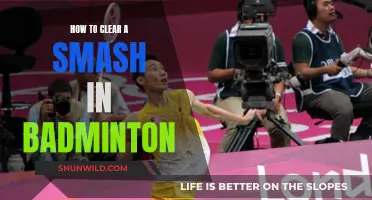 Mastering the Art of Clearing Smashes in Badminton