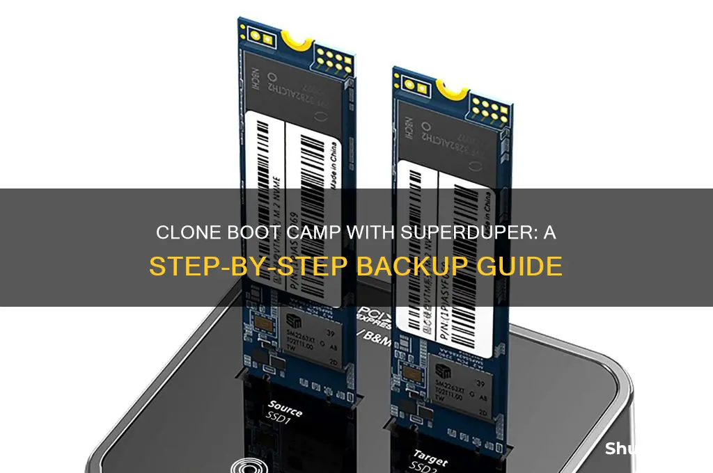 how to clone boot camp superduper