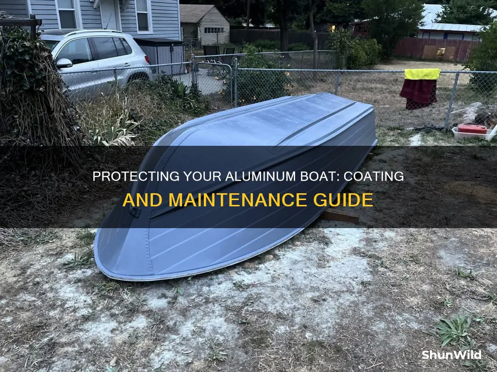 how to coat aluminum boat