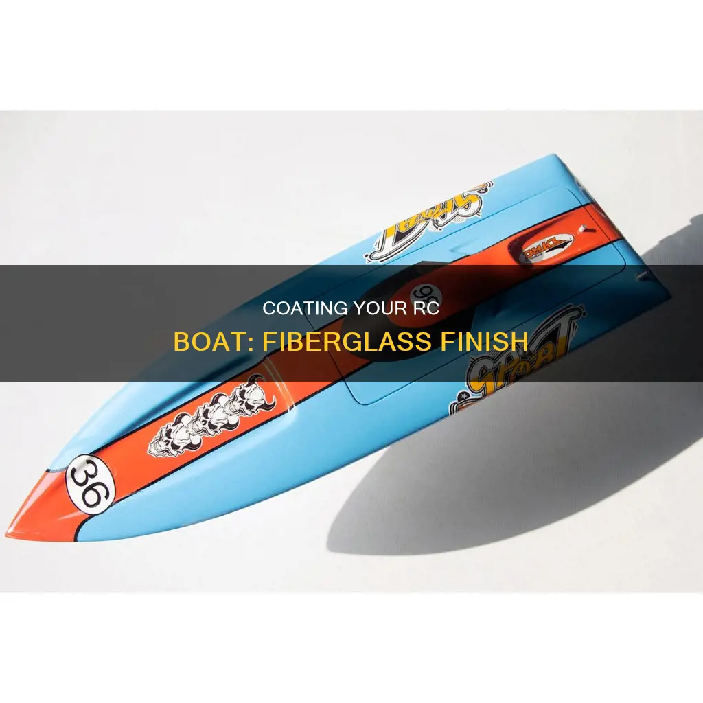 how to coat rc boat in fiberglass