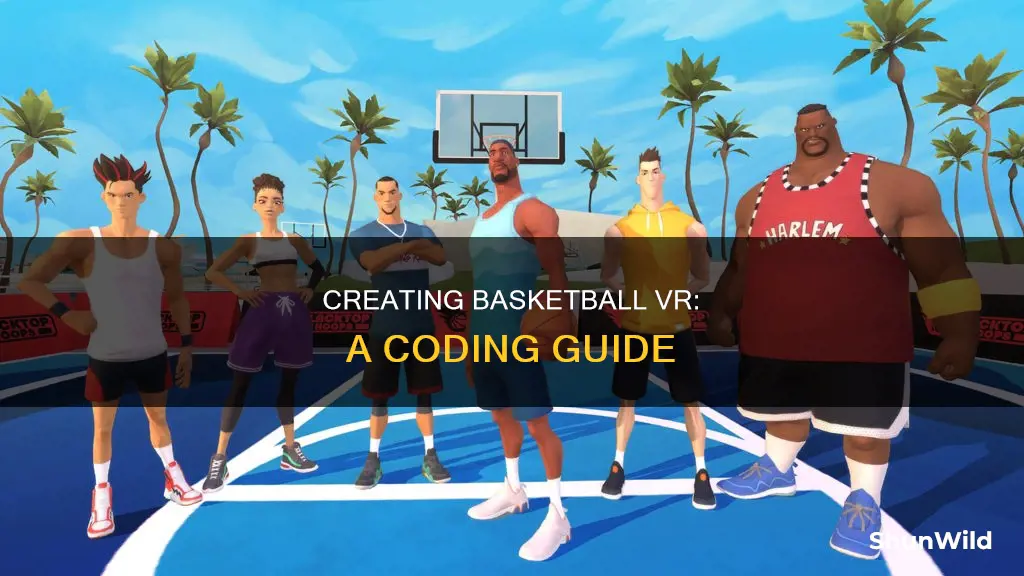 how to code basketball vr