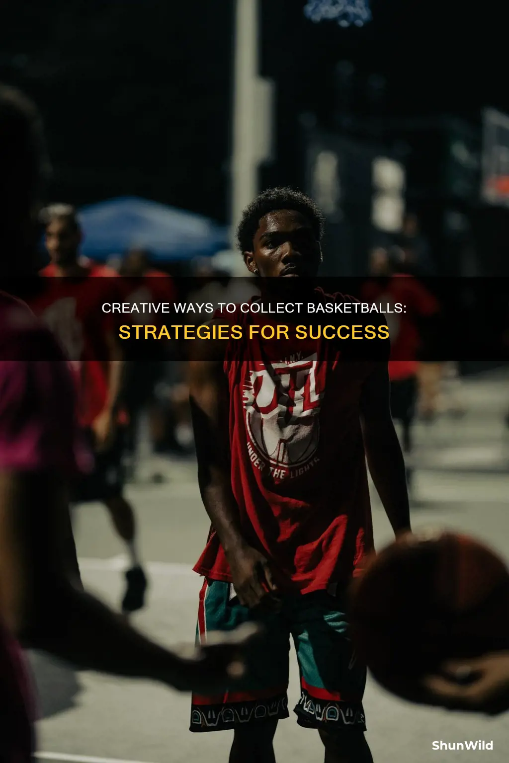 how to collect basketballs in creative