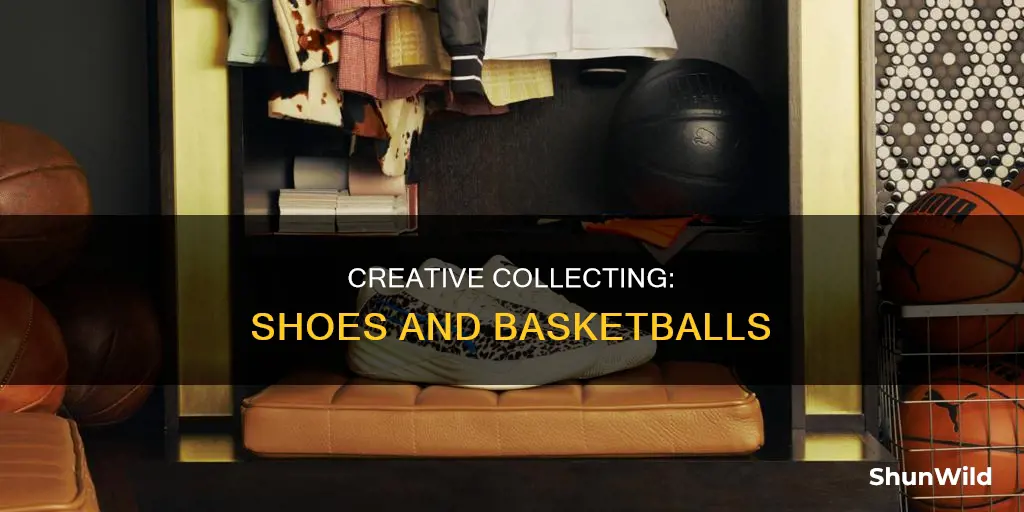 how to collect shoes and basketballs in creative