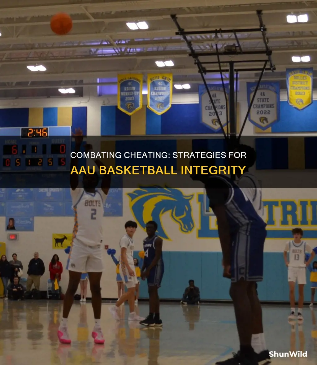how to combat cheating in aau basketball