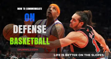 Defenders, Talk! Strategies for Communicating on Court