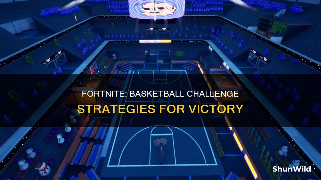 how to complete basketball challenge fortnite