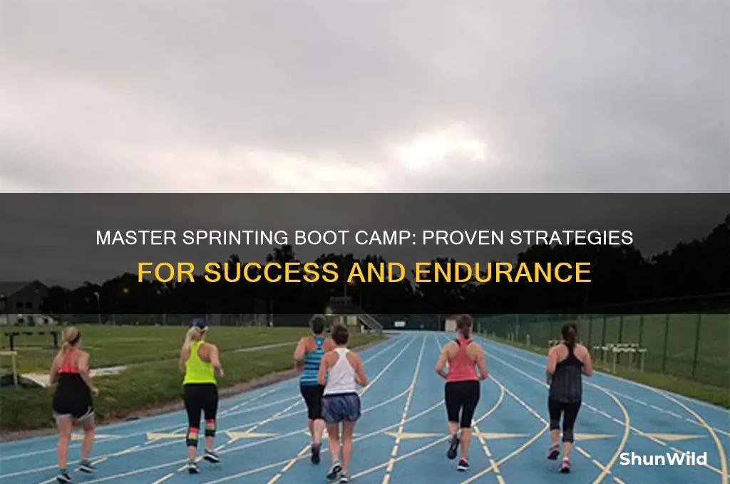 how to complete sprinting boot camp