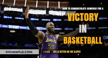 Congratulating Basketball Victors: The Right Way