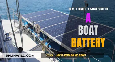 Connecting Solar Panels: Powering Boat Batteries