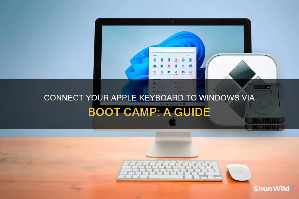 how to connect apple keyboard on boot camp