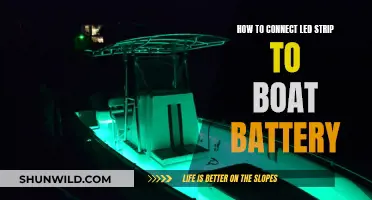 Connecting LED Strips to Boat Batteries: A Simple Guide