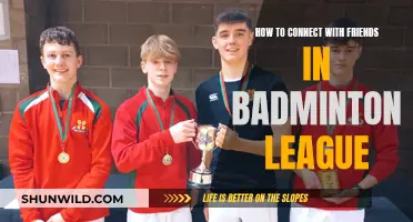 Badminton League: Connect with Friends, Play Together