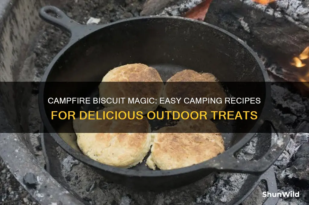 how to cook bisquits camping