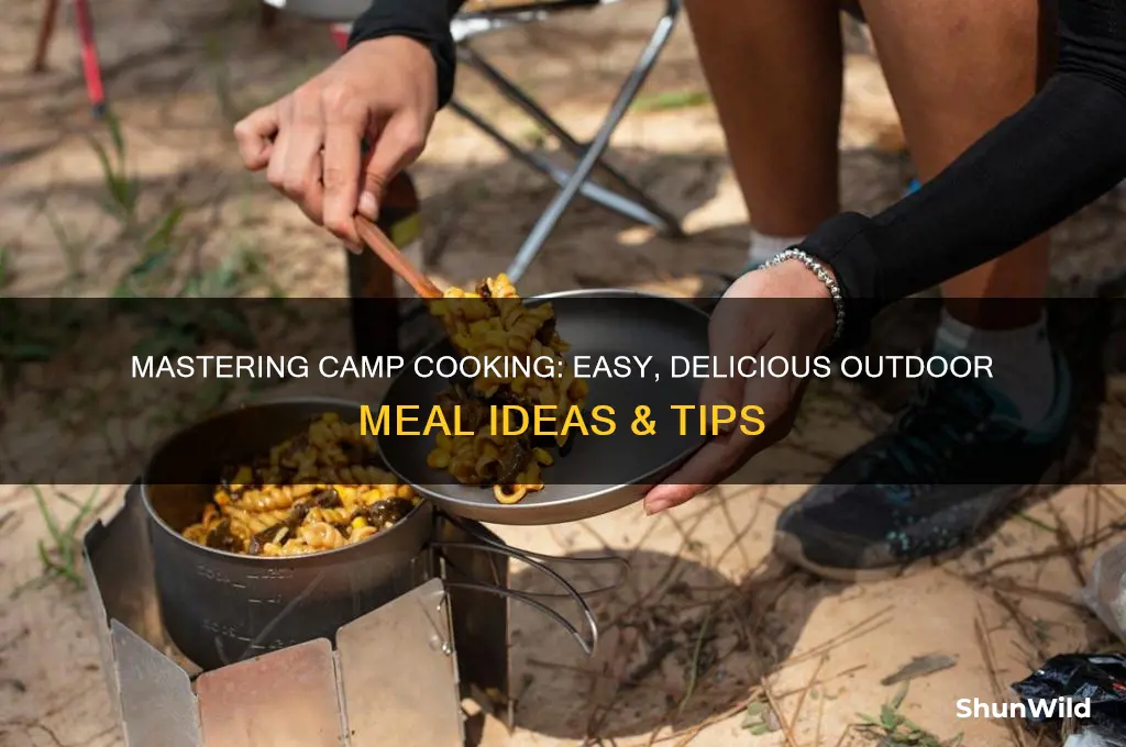 how to cook camp foods