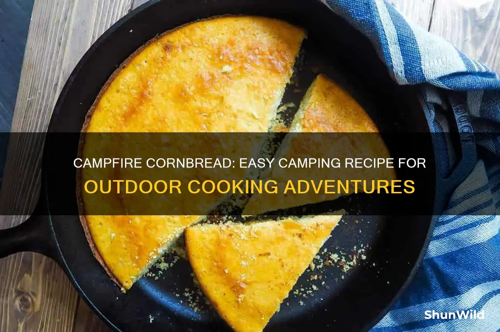 how to cook cornbread camping