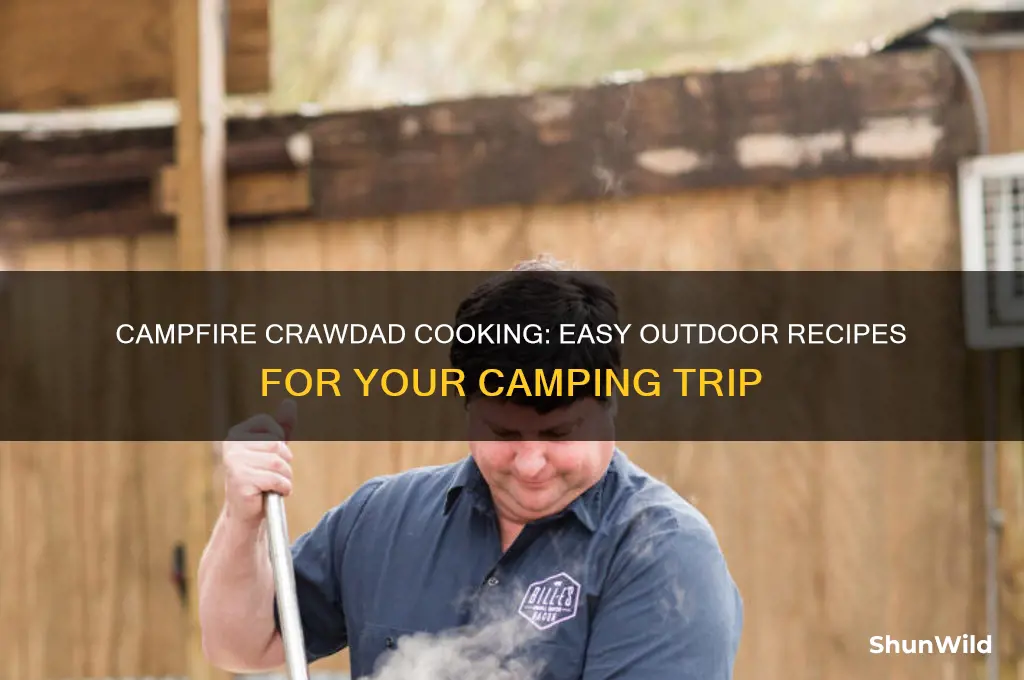 how to cook crawdads camping