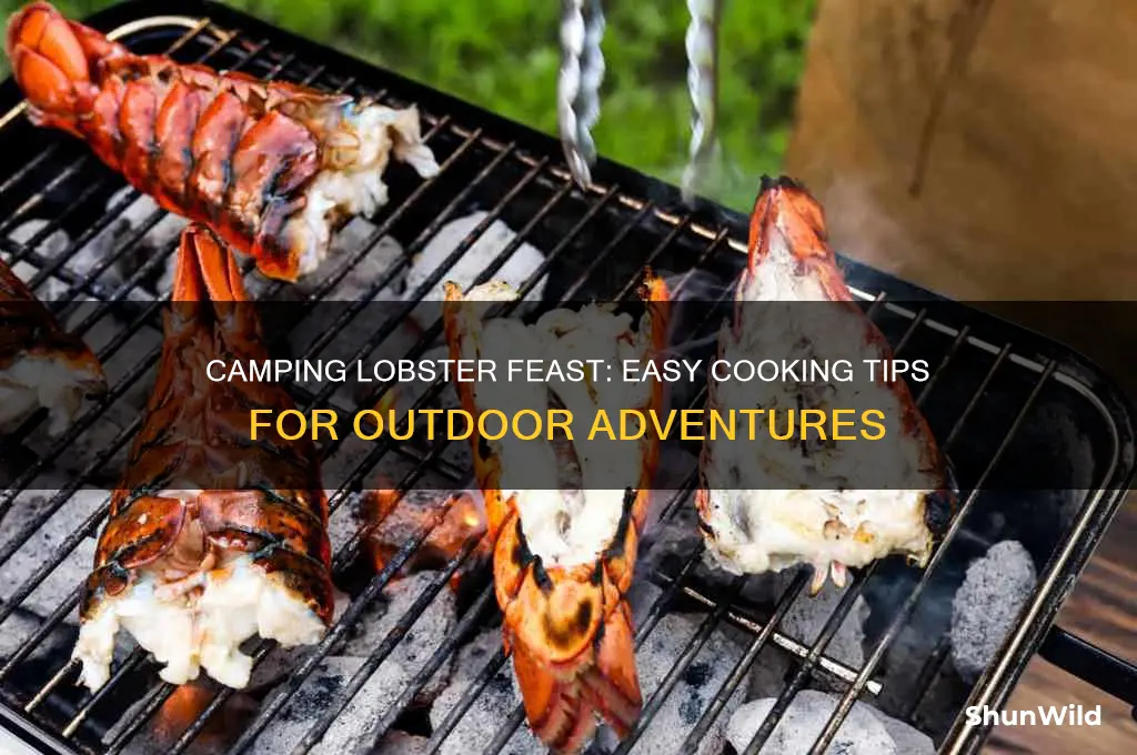 how to cook lobster camping