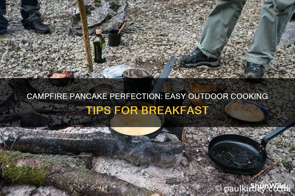 how to cook pancakes camping