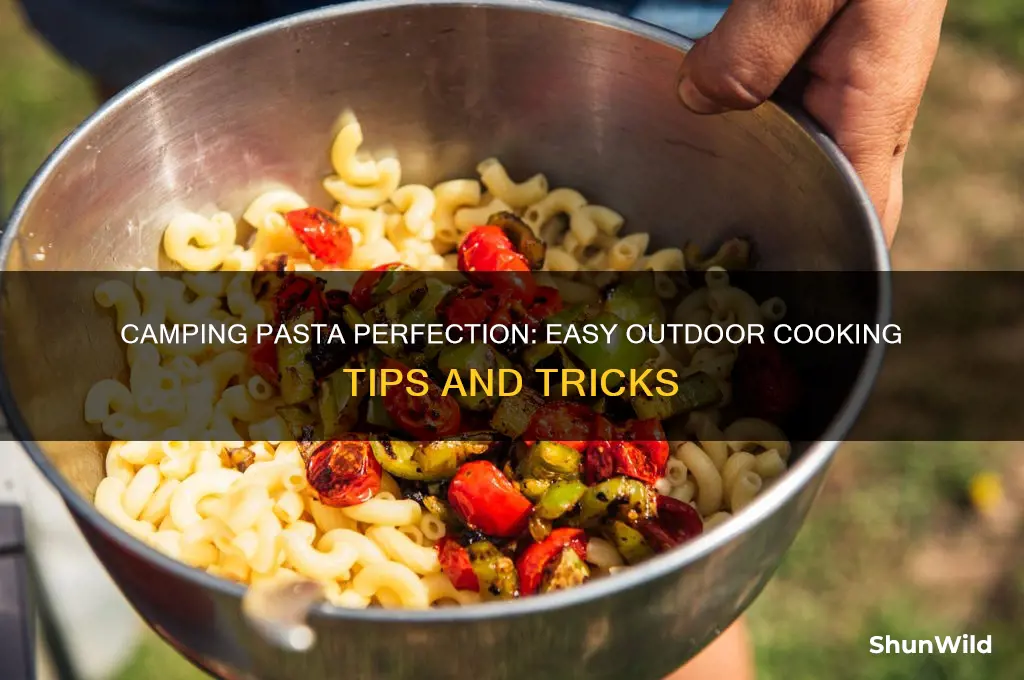 how to cook pasta camping
