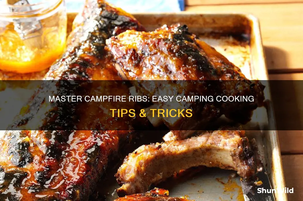 how to cook ribs camping