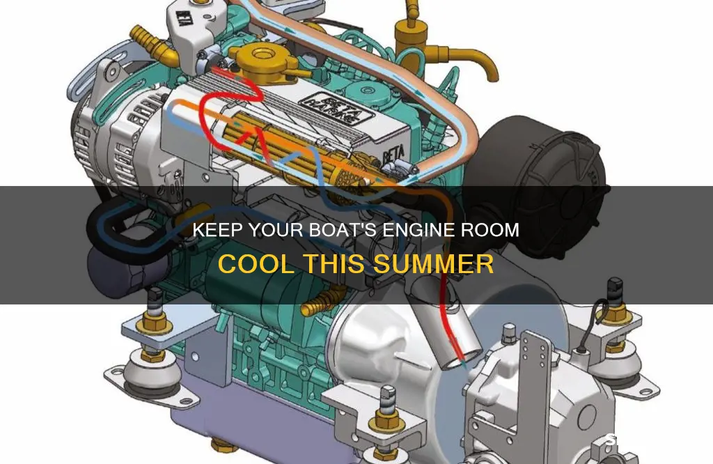 how to cool a boat engine room