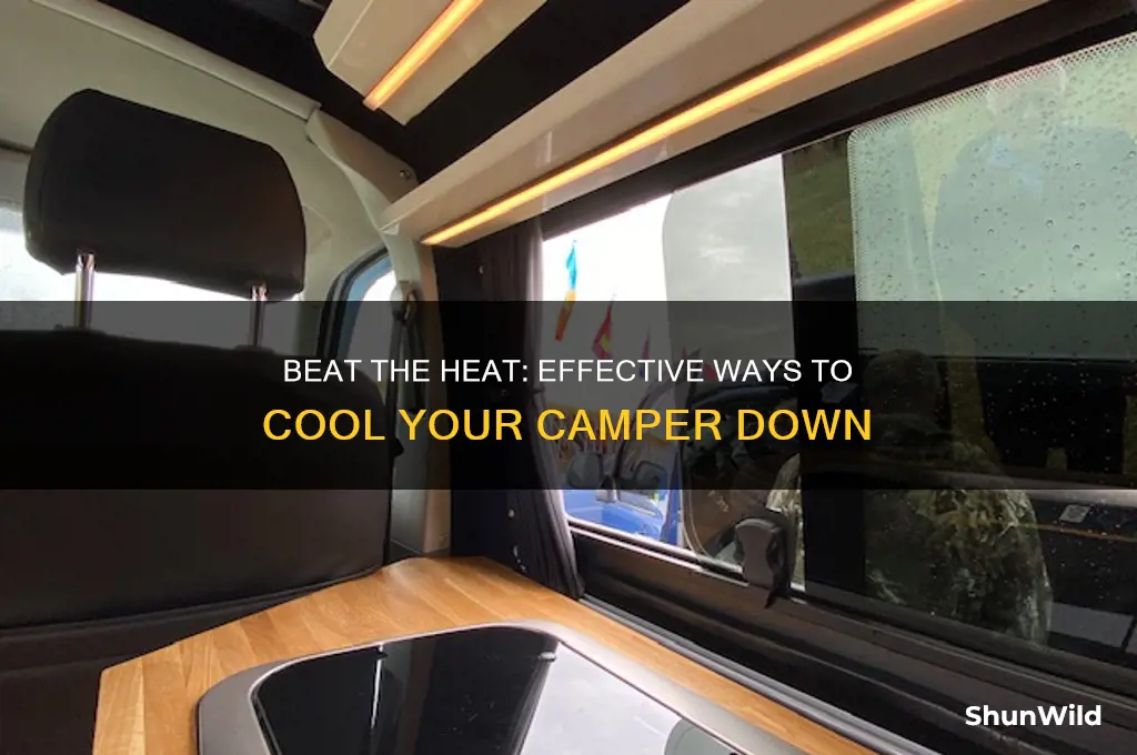 how to cool camper down