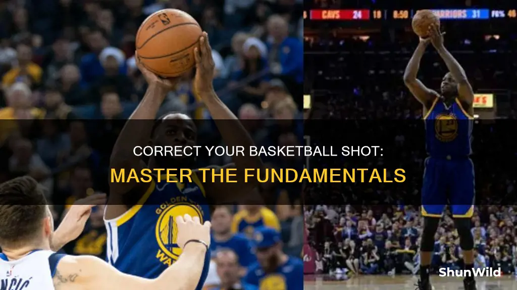 how to correct a basketball shot