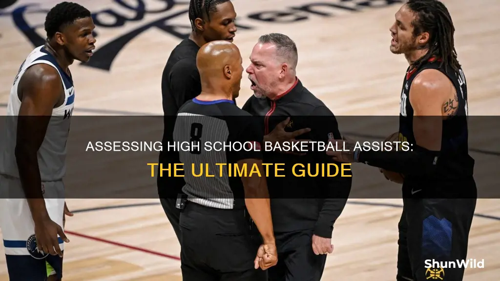 how to count high school basketball assists