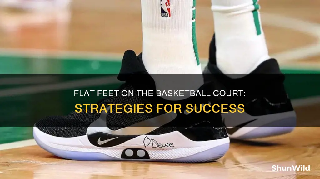 how to counter flat feet in basketball