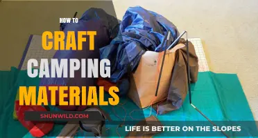 DIY Camping Gear: Crafting Essential Materials for Outdoor Adventures