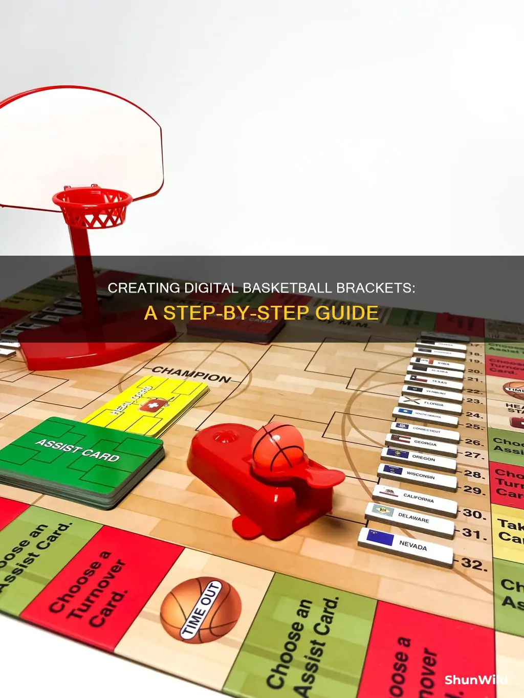 how to creat digital basketball brakets
