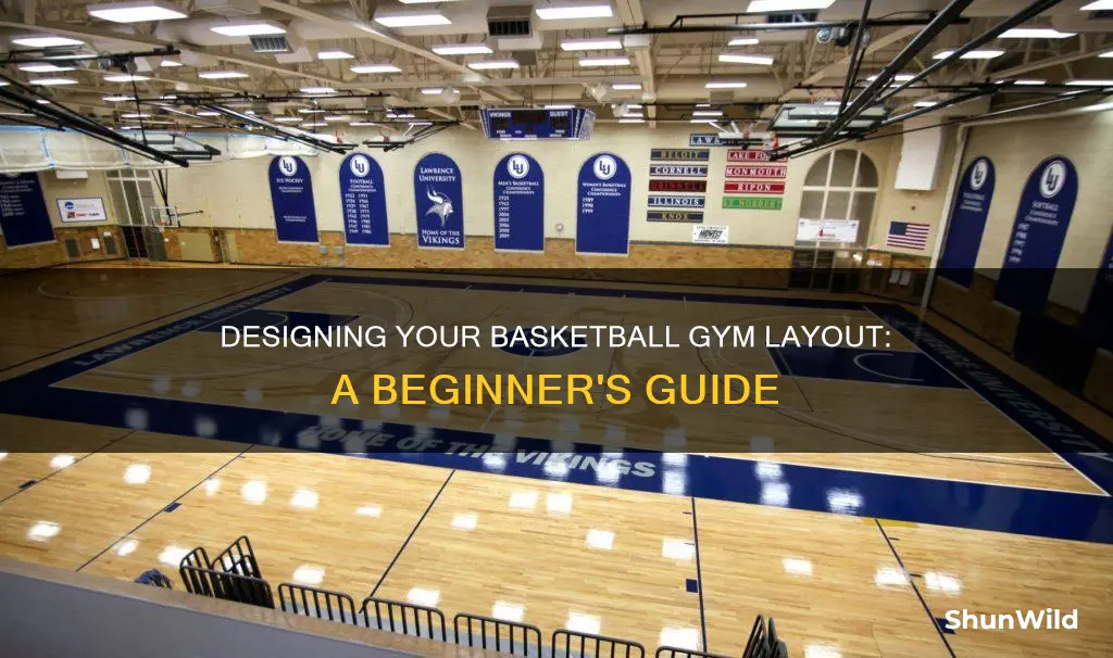 how to create a basketball gym layout