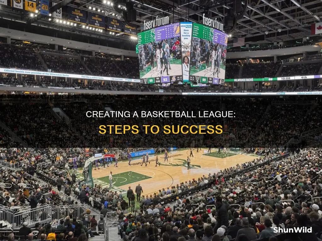 how to create a basketball league
