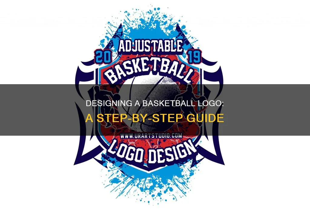 how to create a basketball logo