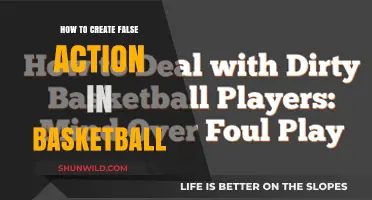 Creating Chaos: Faking Actions on the Basketball Court