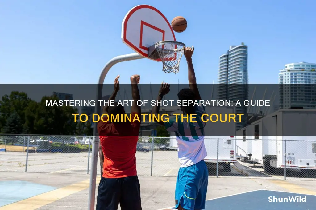 how to create shot seperation basketball